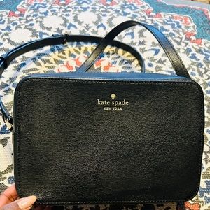 Kate Spade New York Harper pebbled leather crossbody shoulder bag